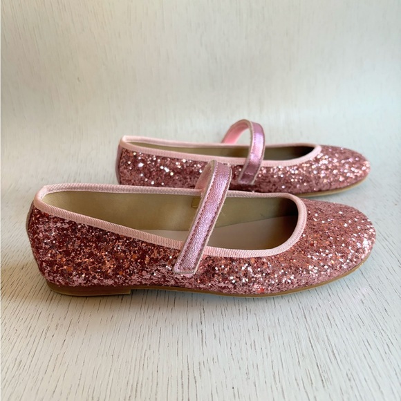 Childrenchic pink glitter sparkle Mary Jane dress party shoes EU 31 US 13.5 - Picture 3 of 14